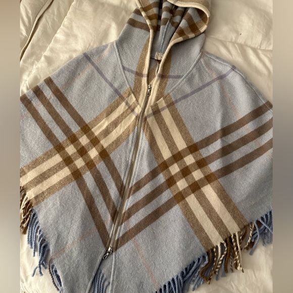 Burberry Jackets & Blazers - Burberry Cashmere Cape in blue 💙🦋